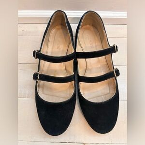 J.Crew double strap Mary Janes